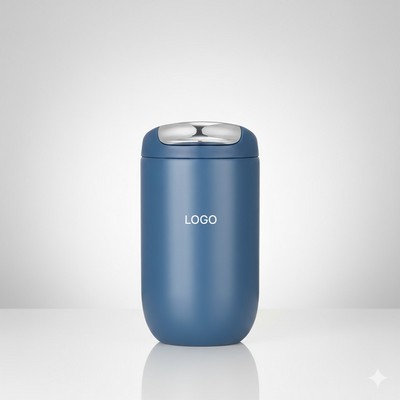 Vintage Egg Shape 316 Stainless Steel Insulated Coffee Cup Couples