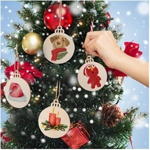 DIY Wooden Christmas Ornaments