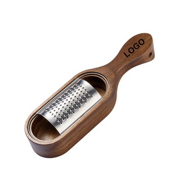 Wooden Container Cheese Grater