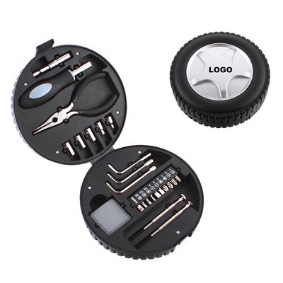 Tyre Shaped Household Tool Set