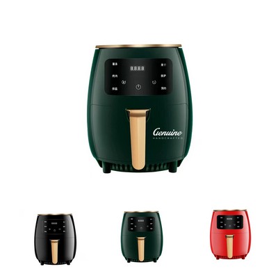 LCD Touch Timer Air Fryer Pot