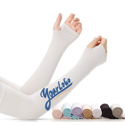 Sun-Blocking UV Defense Cooling Arm Covers