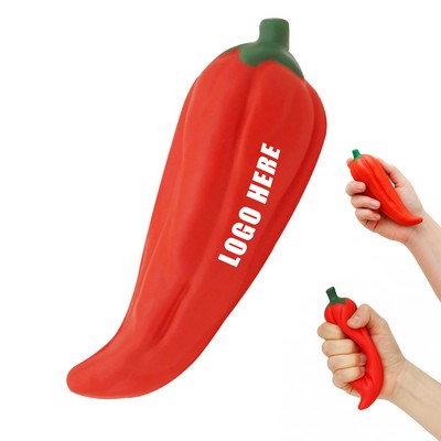 Red Chili Pepper PU Stress Ball