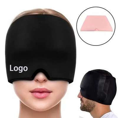 Gel Ice Hot Cold Migraine Headache Relief Cap