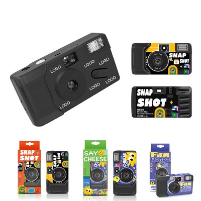 Customizable full-color Disposable Film Camera with 27 Shots Exposure Film