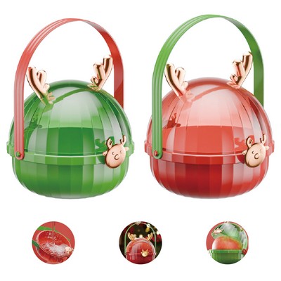 Antler Christmas Apple Box