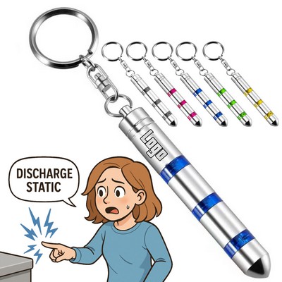 3rd Generation Bullet-Shaped Anti-Static Keychain