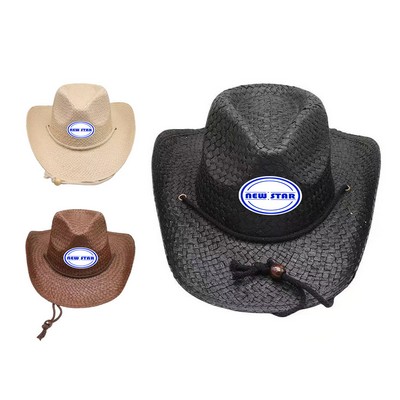 Cowboy Straw Hat