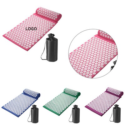 Acupressure Mat And Pillow Set