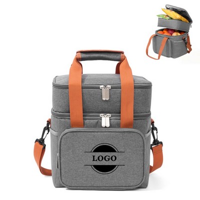 Large Lunch Bag Insulated Cooler Box 13.8L
