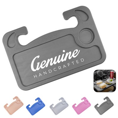 Car Multi-functional Steering Wheel Desk with Cup Holder