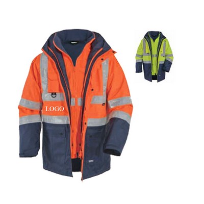 5-in-1 High Visibility Winter Bomber Jackets