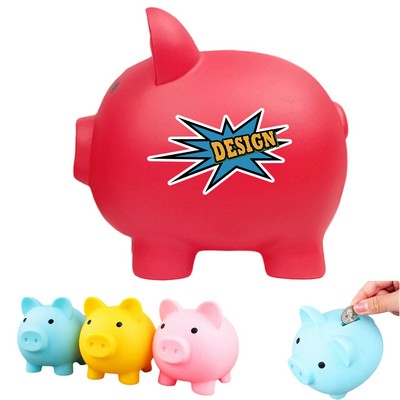 Classic Vinyl Piggy Bank