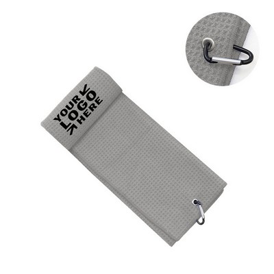 Waffle Golf Towel