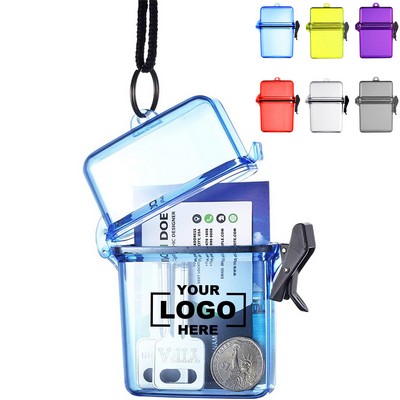 Waterproof Case ID Card Holder