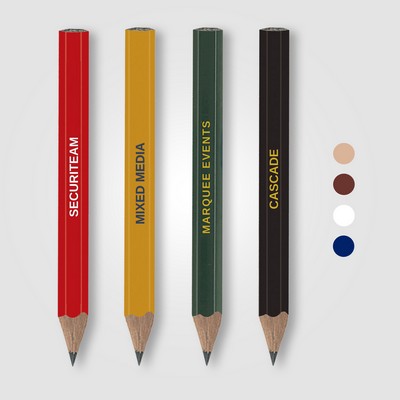 Golf Pencil (Hex.) - Hot Stamp