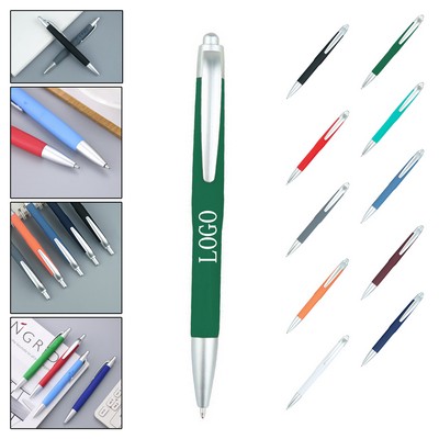 Matte Grip Ballpoint Pen for Extended Use