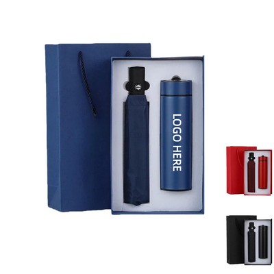 Umbrella Tumbler Cup Gift Set