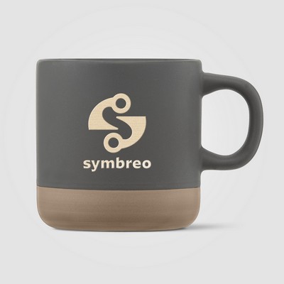 Terra - 12 oz. Clay Base Ceramic Mug - Laser