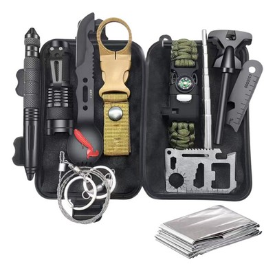 12-Piece Emergency Survival Kit