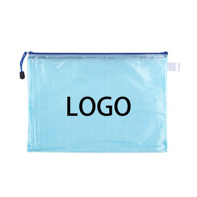 Mesh Zip Bag with Custom Logo