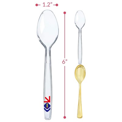 Clear Plastic Spoons