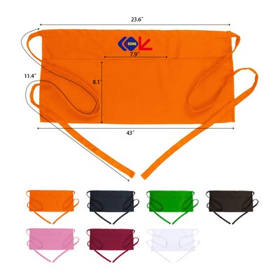 Waiter Server Short Apron