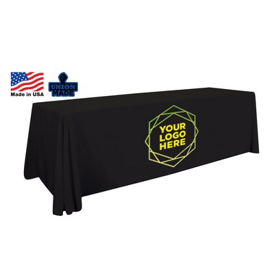 8' 4-Sided Milliken VISA Polyester Display Cloth (Full-Color Digital Print/ Union)