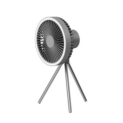 3-in-1 Outdoor Camping Tripod Fan Portable USB Rechargeable Hanging Ceiling Fan Integrated