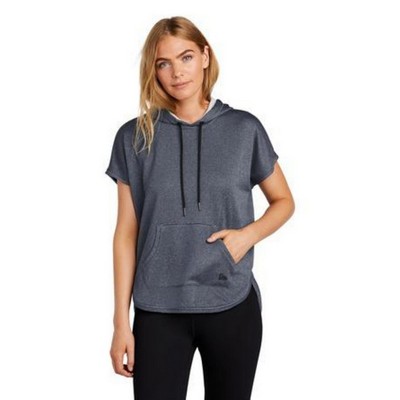 New Era Women's Performance Terry Short Sleeve Hoodie
