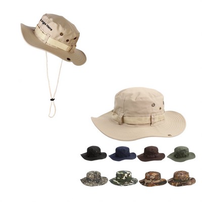 Quick-Dry Jungle Boonie Bucket Hat