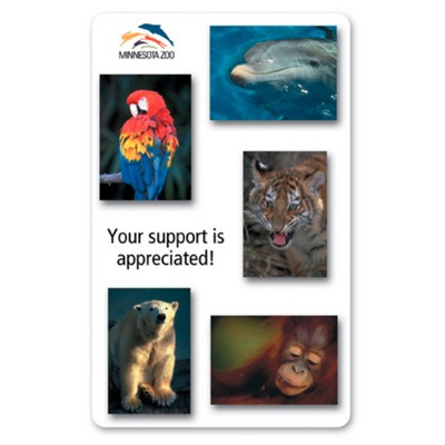 Sign - Large Rectangle w/Round Corners (5"x8")