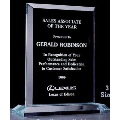 Apex Series Jade Acrylic Award (9"x10 1/4")