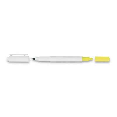 uni-ball® Combi Ultra Fine White/Yellow Marker/Highlighter