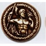 Newport Mint Stock Medal - 1 1/8" (Victory Male)