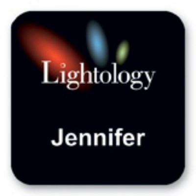 Full Color Name Badge w/ Personalization (2") Square W/Rounded Corners