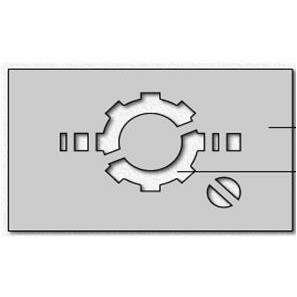 Custom Laser Cut Acrylic Stencils & Templates - 1 pc. - (6 to 10 sq/in.)