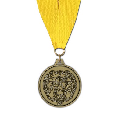 HL Medal w/Grosgrain Neck Ribbon (1¾")