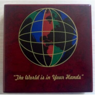 Rosewood Finish Medal Presentation Box (4 1/4" x 4 1/4")