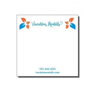 Full-Color Notepads - 50 Sheets (3" x 3")