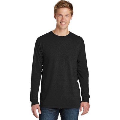 Port & Co Beach Wash Garment-Dyed Long Sleeve Tee