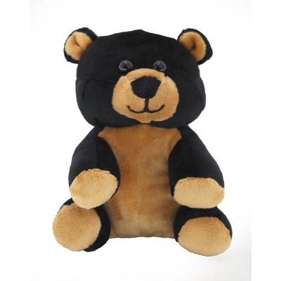 6" Lil' Black Bear Stuffed Animal