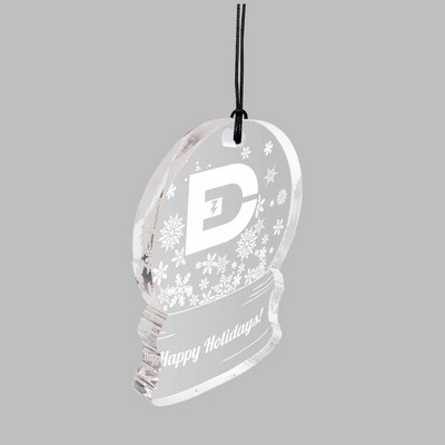 Custom Laser Etched Acrylic Ornaments