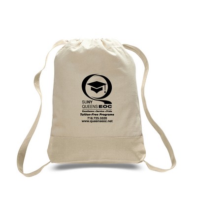 Canvas Sports Backpack - Overseas - Natural