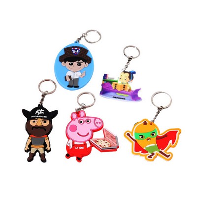 PVC Custom Shape Key Chain
