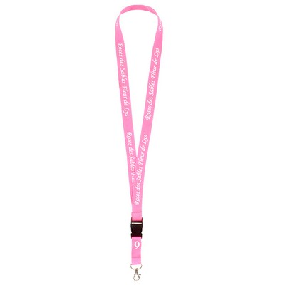 Silkscreen Lanyard w/Detachable Buckle