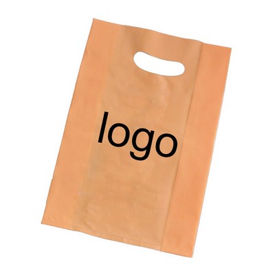 Die Cut Fold Over Plastic Bag