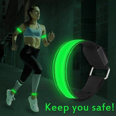 LED Glow Armband - Multi-Color Safety Light