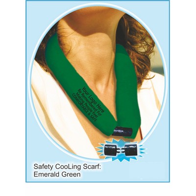 CooLooP Active Water Scarf - Emerald Green