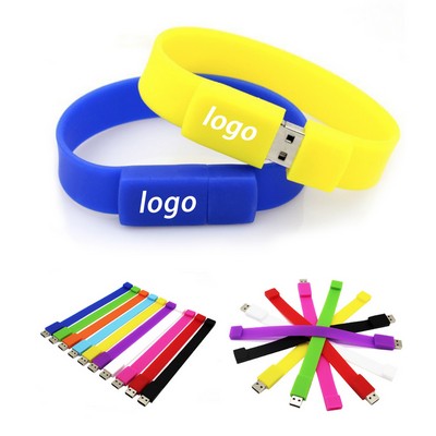 Silicone Bracelet USB